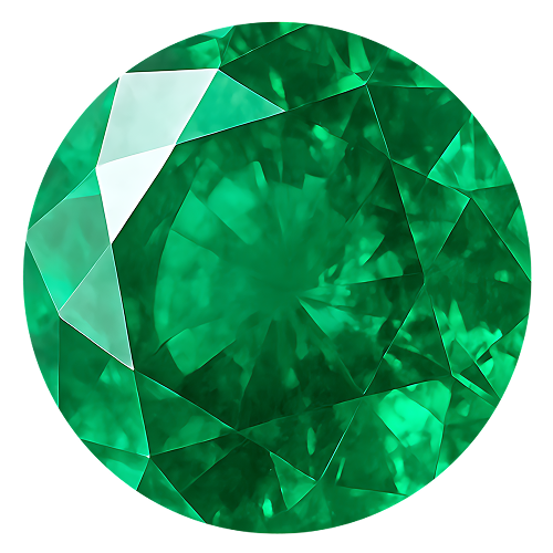 Piedra principal: Esmeralda sintética